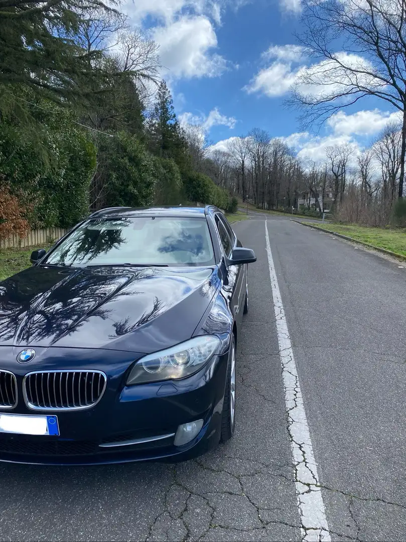 BMW 520 520d Touring Business auto Albastru - 1