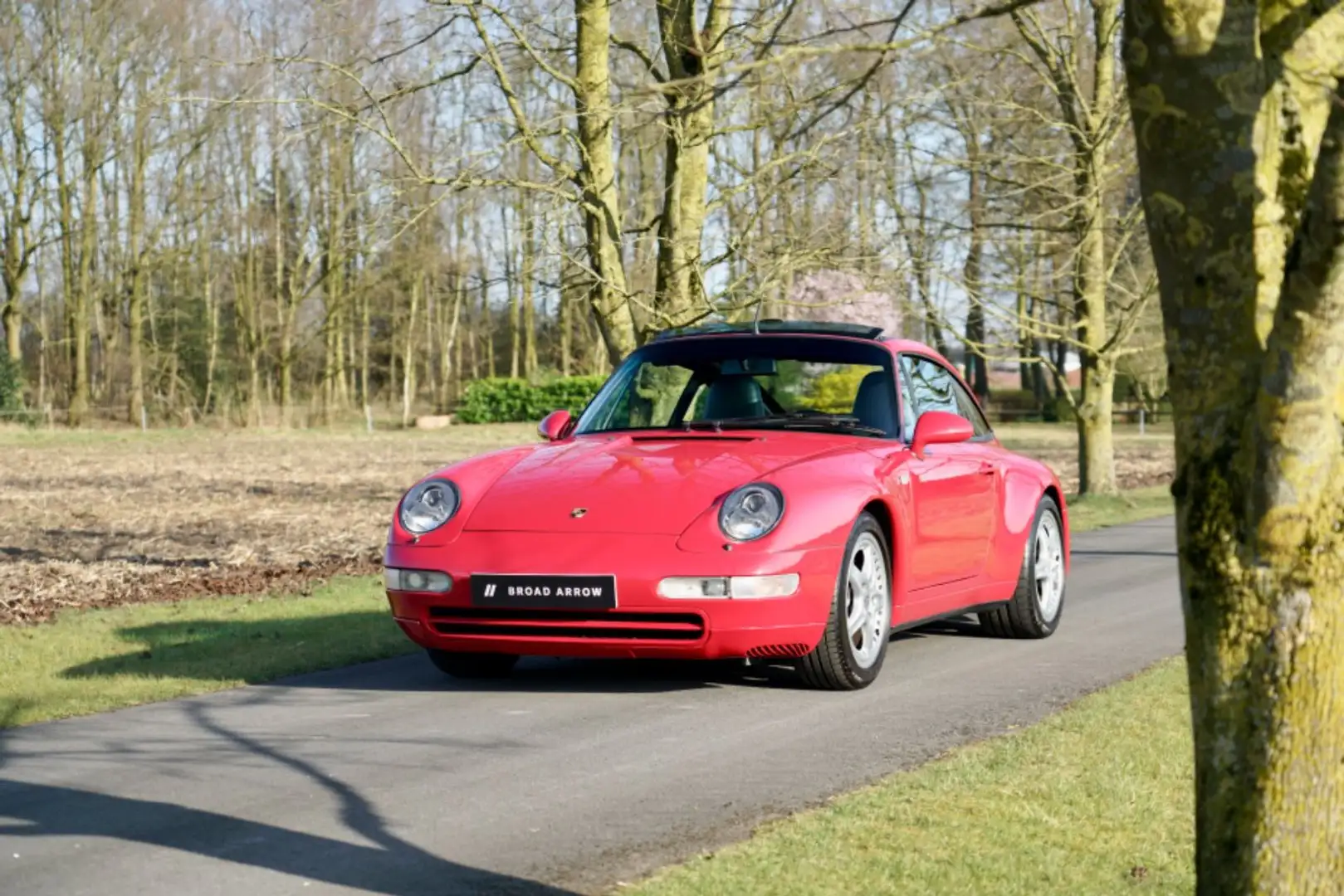 Porsche 993 Targa | PTS Sonderfarbe | Fahrwerk überholt Rot - 1