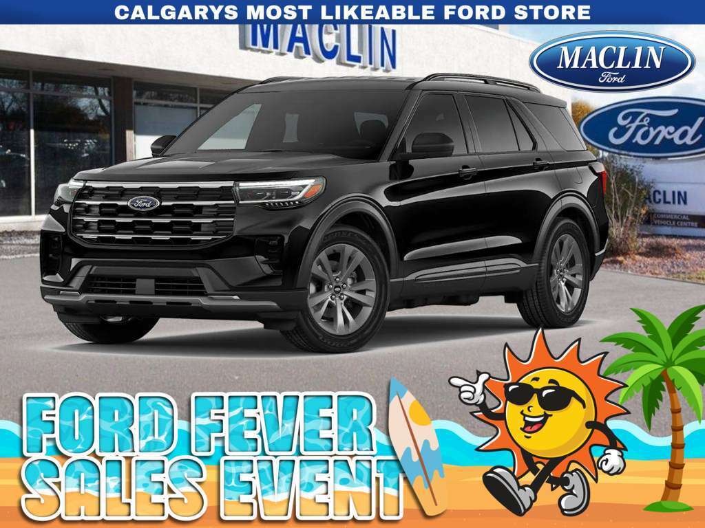 Black 2026 Ford Explorer SUV / Crossover All-Wheel Drive Automatic