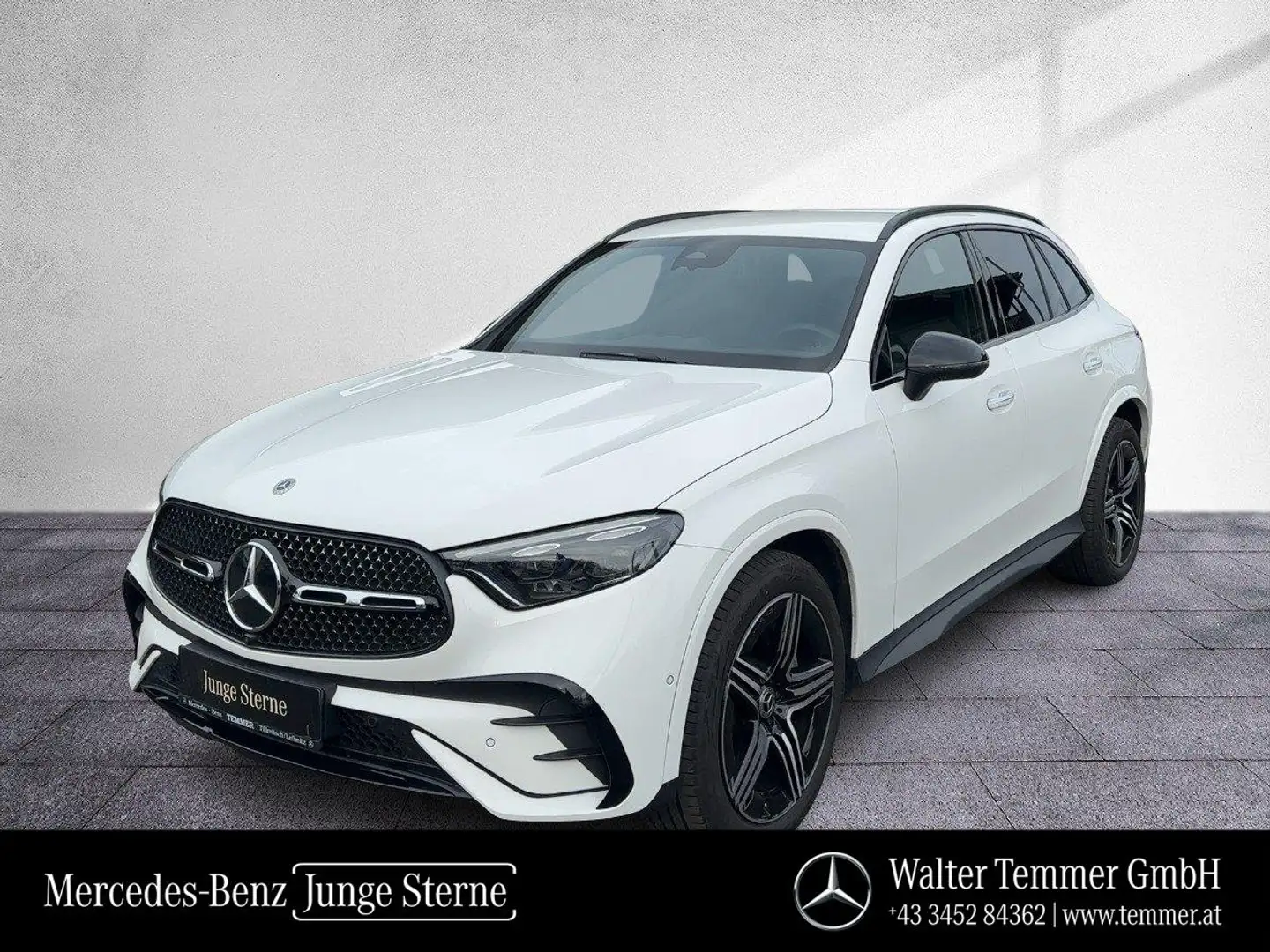 Mercedes-Benz GLC 200 d 4MATIC AMG-Line Prem Night 360°Kam AHV Weiß - 1