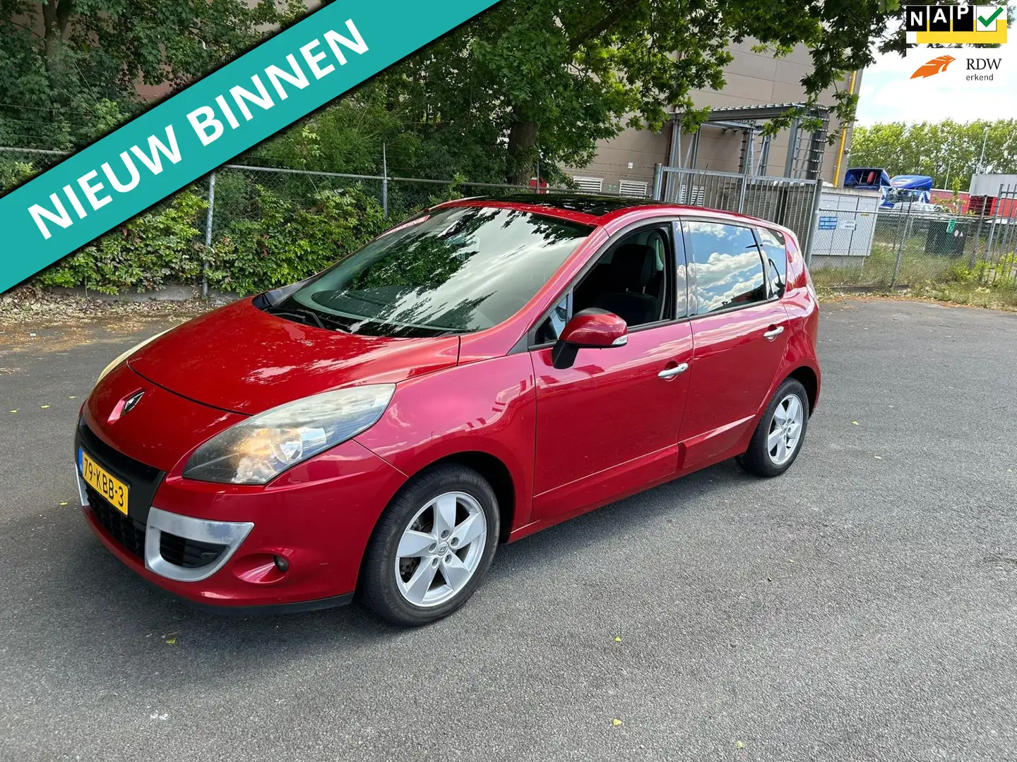 Renault Scenic 1.6 Dynamique NETTE AUTO RIJDT EN SCHAKELT GOED Rood - 1