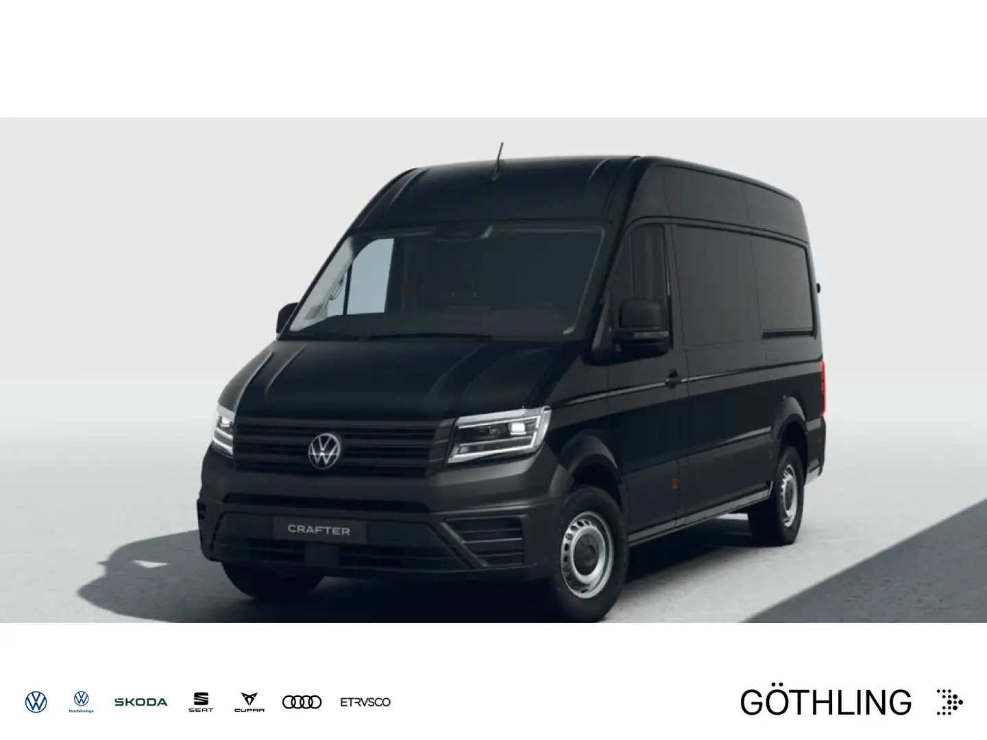 Volkswagen Crafter 35 Kasten HD TDI *SHZ*LED*RFK*Navi* Noir - 1