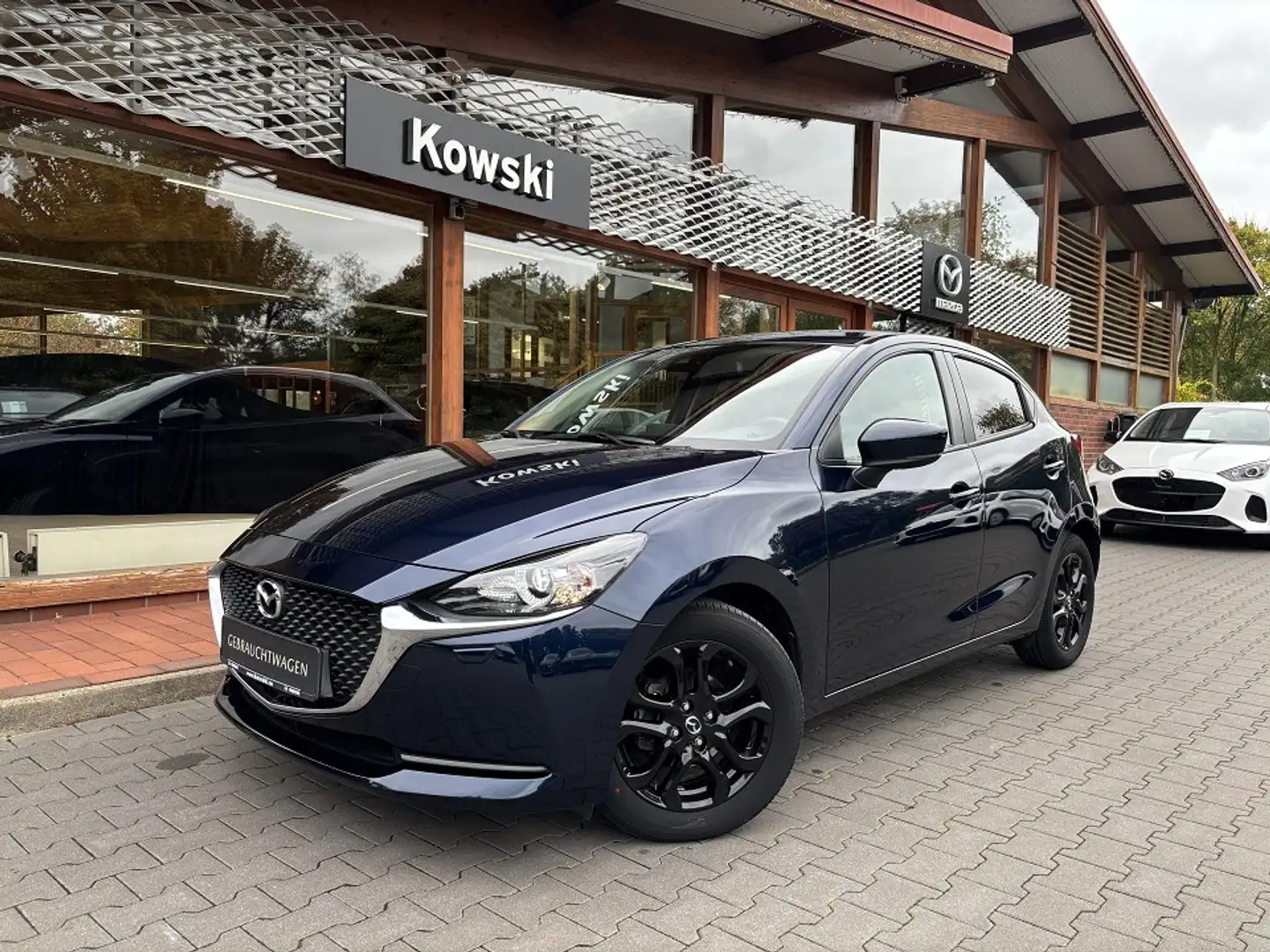Mazda 2 Exclusive-Line 75PS*Rückfahrkamera*Navi*Tempomat*L Blau - 1