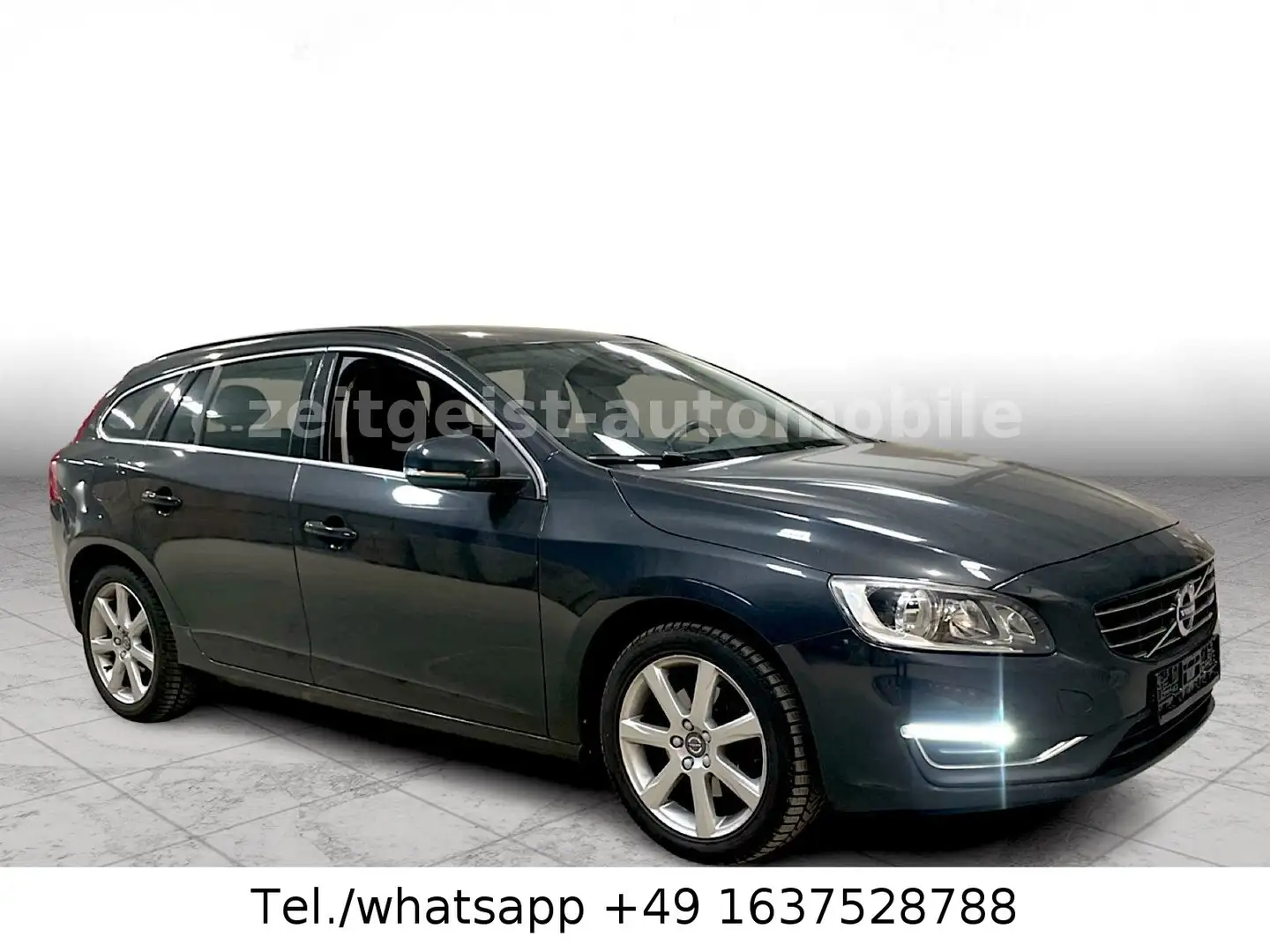 Volvo V60 Summum*LEDER*lückenlos s.h.gepflegt*TÜV NEU Grau - 1