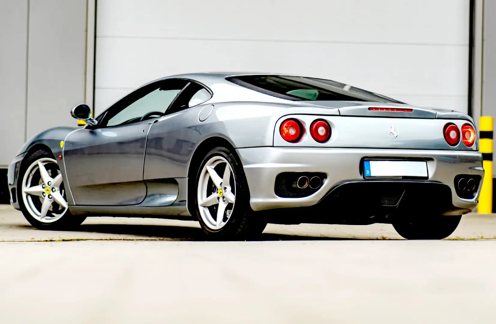 Ferrari 360 Modena F1, TubiStyle Auspuff mit kultigem F1-Klang Silber - 1