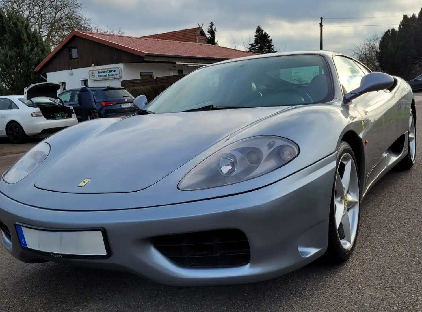 Ferrari 360 Modena F1*letzter 5-Ventil-Sauger*Erster Voll-Alu. Silber - 2