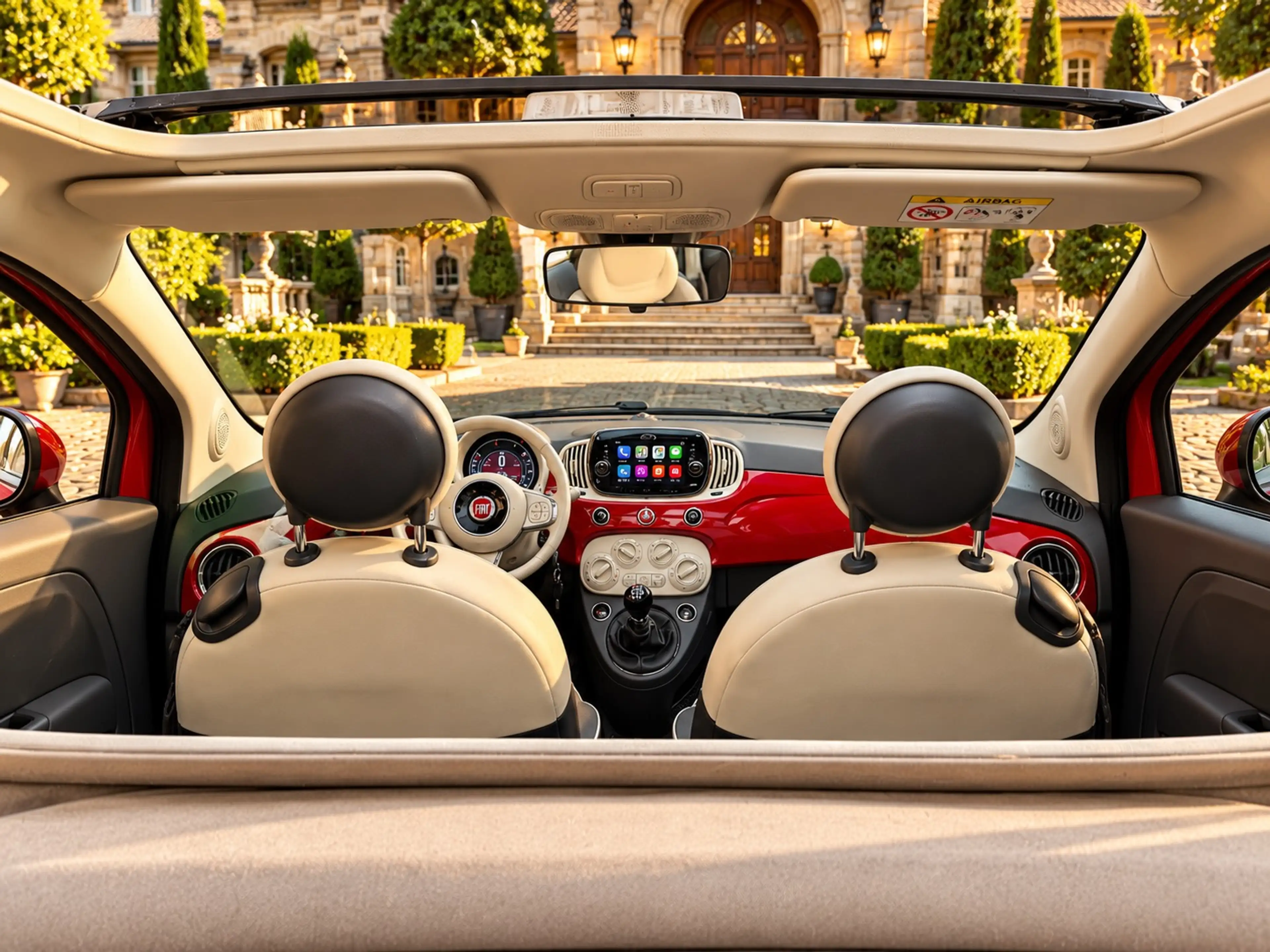 Fiat 500 Édition rosso Amore ✅ état neuf ❗️ — photo 11