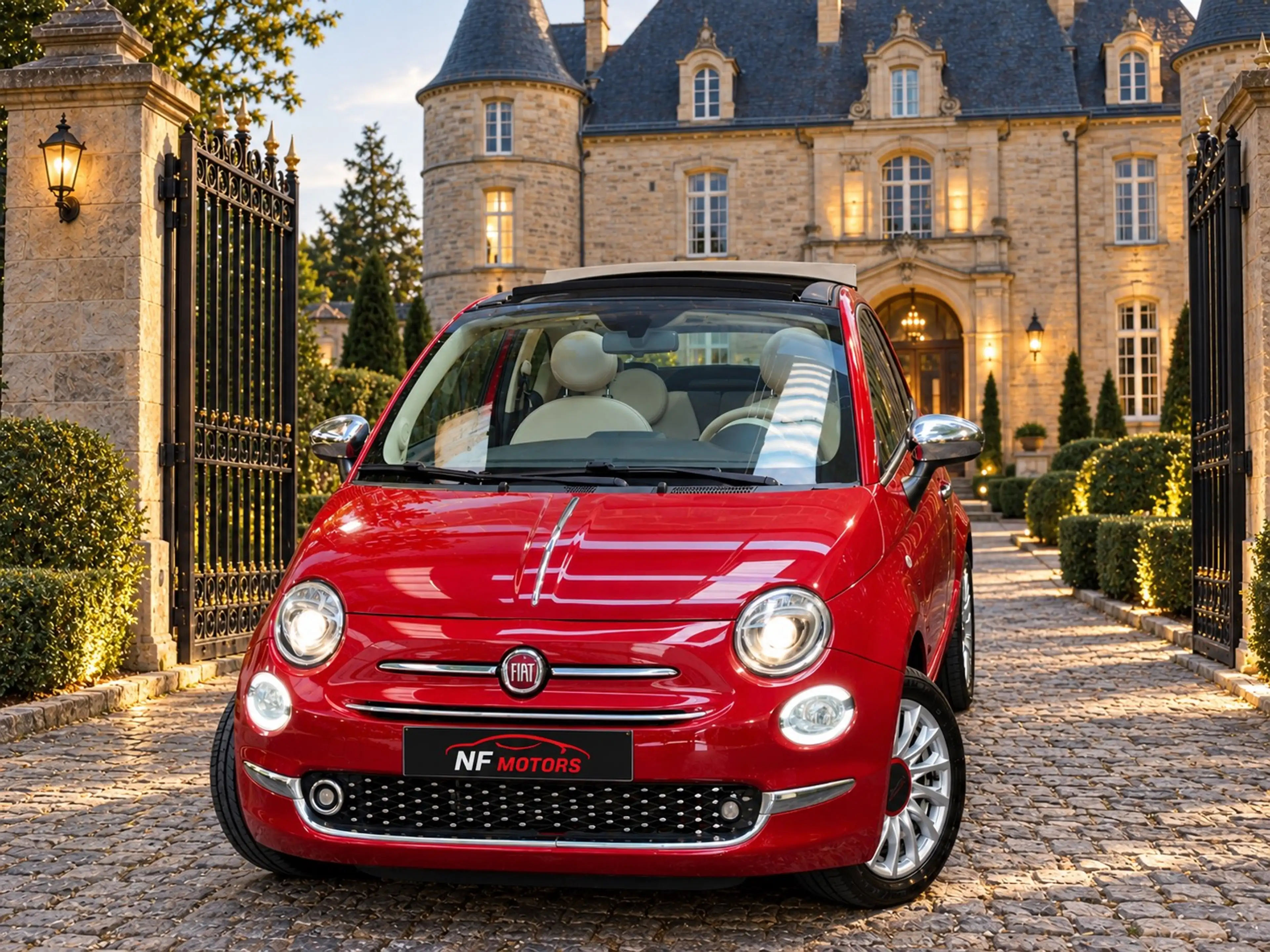 Fiat 500 Édition rosso Amore ✅ état neuf ❗️
