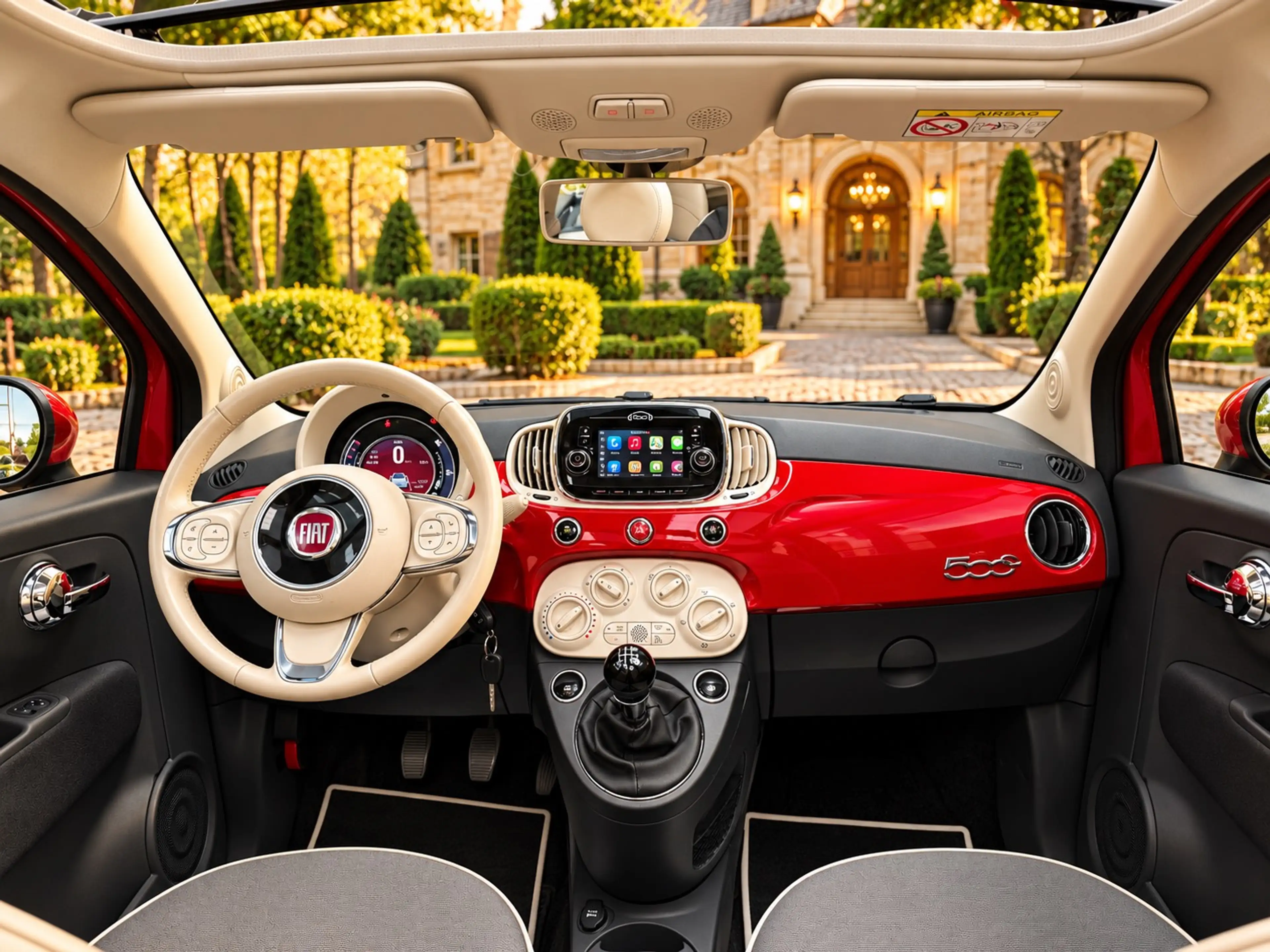 Fiat 500 Édition rosso Amore ✅ état neuf ❗️ — photo 10