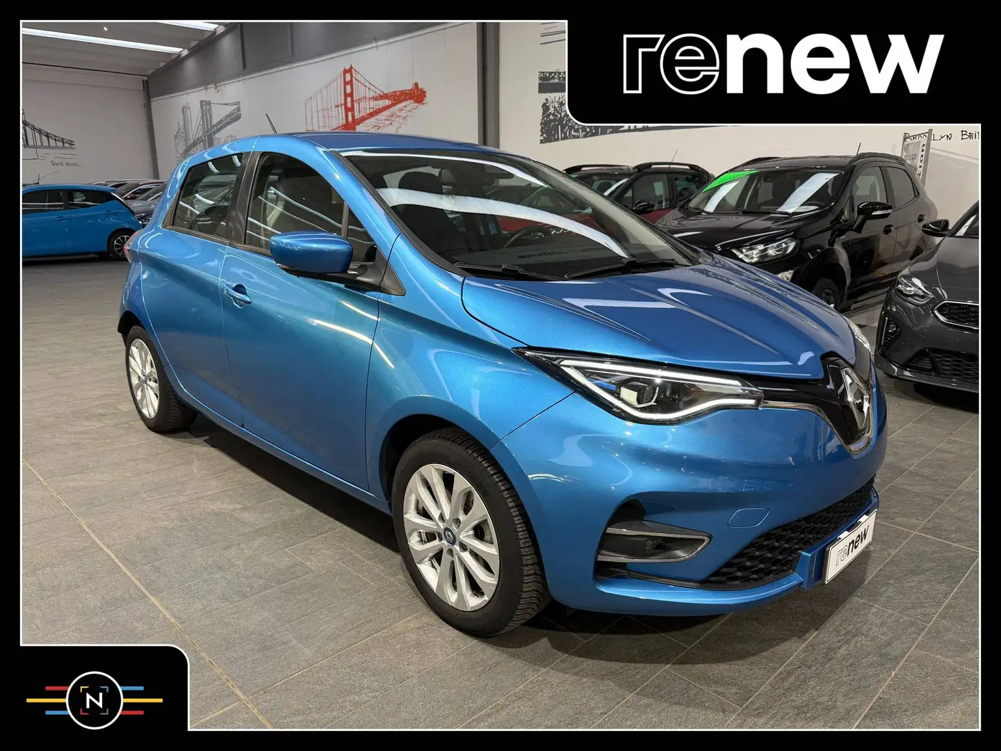 Renault ZOE Zoe Zen R135 BATTERIA NOLEGGIO Blu/Azzurro - 1