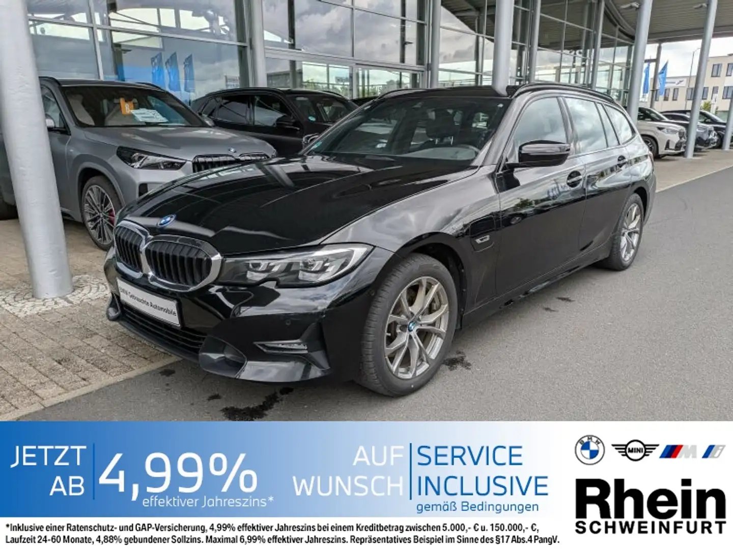 BMW 320 e Tour. Sport Line HiFi. Driv.Ass..DAB Negro - 1