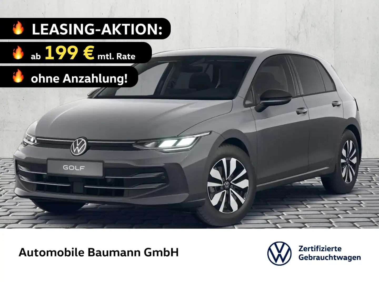 Volkswagen Golf VIII 1.5 TSI "GOAL" *NAVI*LED*ACC* Szürke - 1