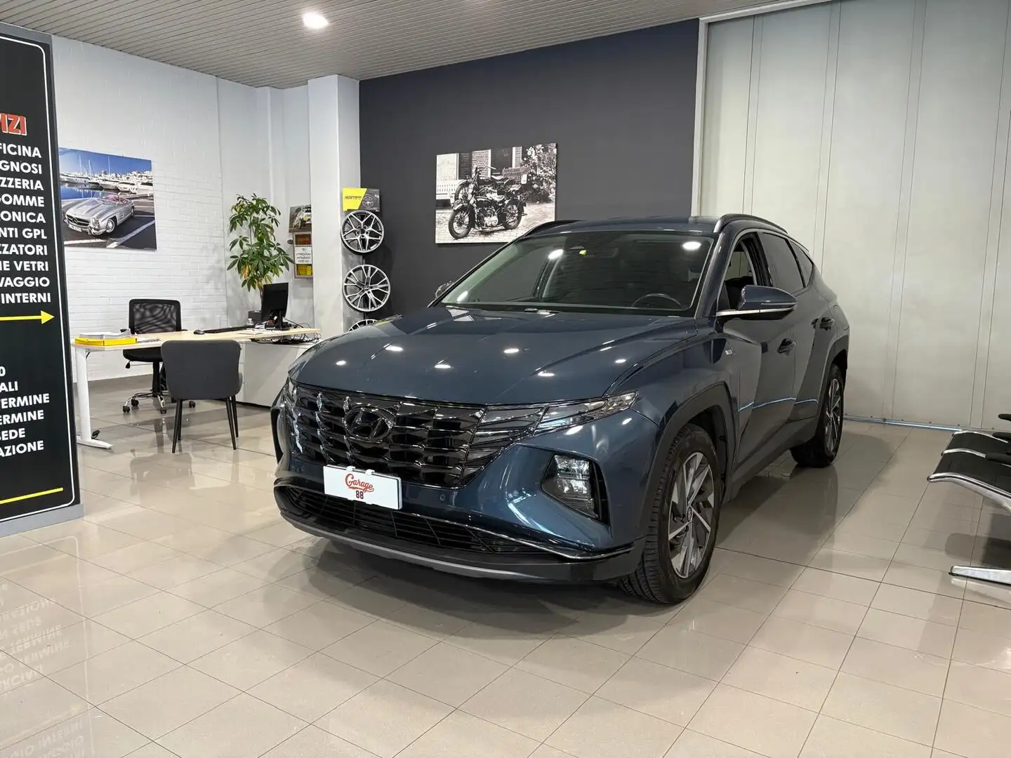 Hyundai TUCSON 1.6 t-gdi 48V Xline 2wd imt Bleu - 1