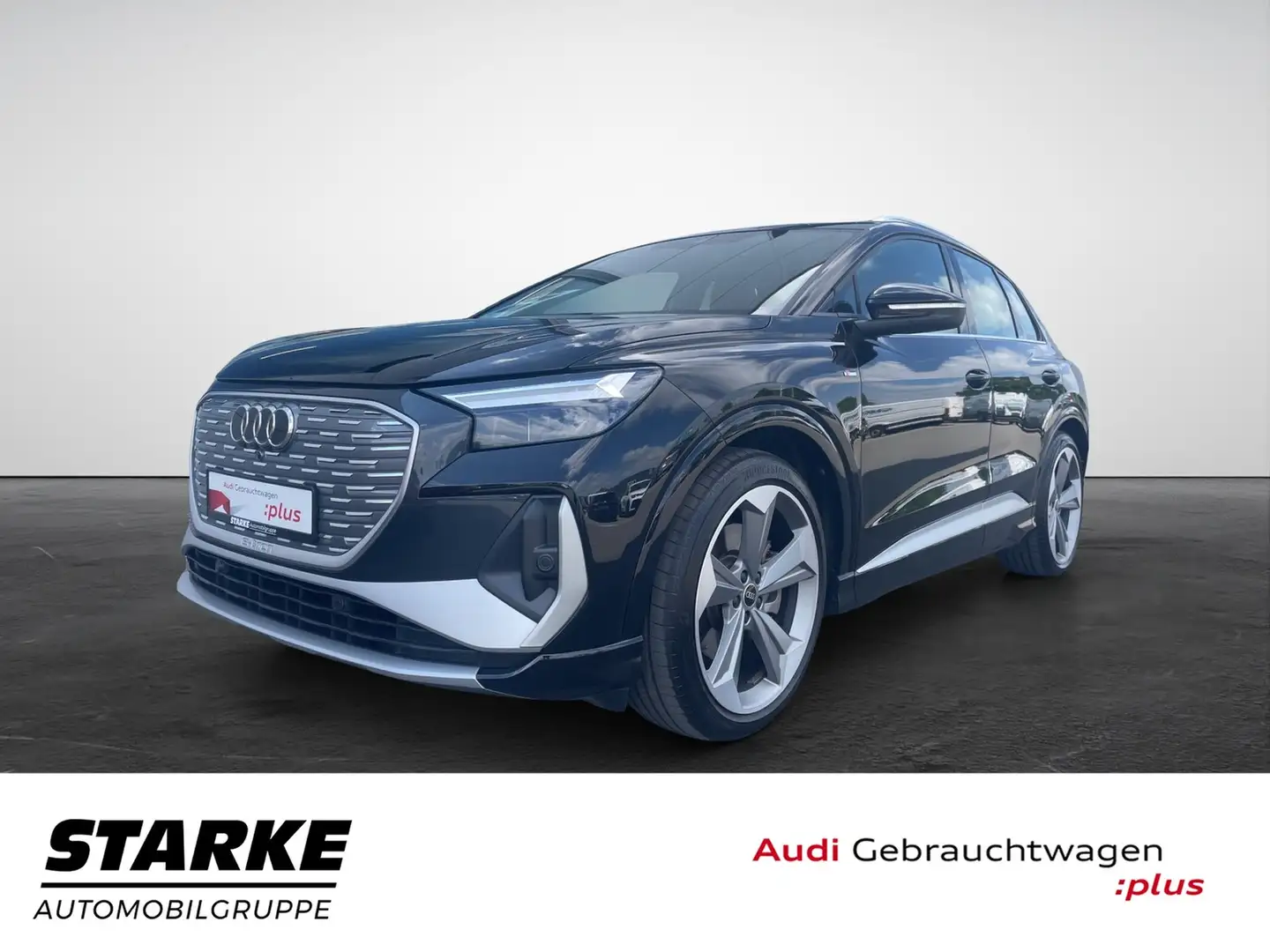 Audi Q4 e-tron 40 Schwarz - 1