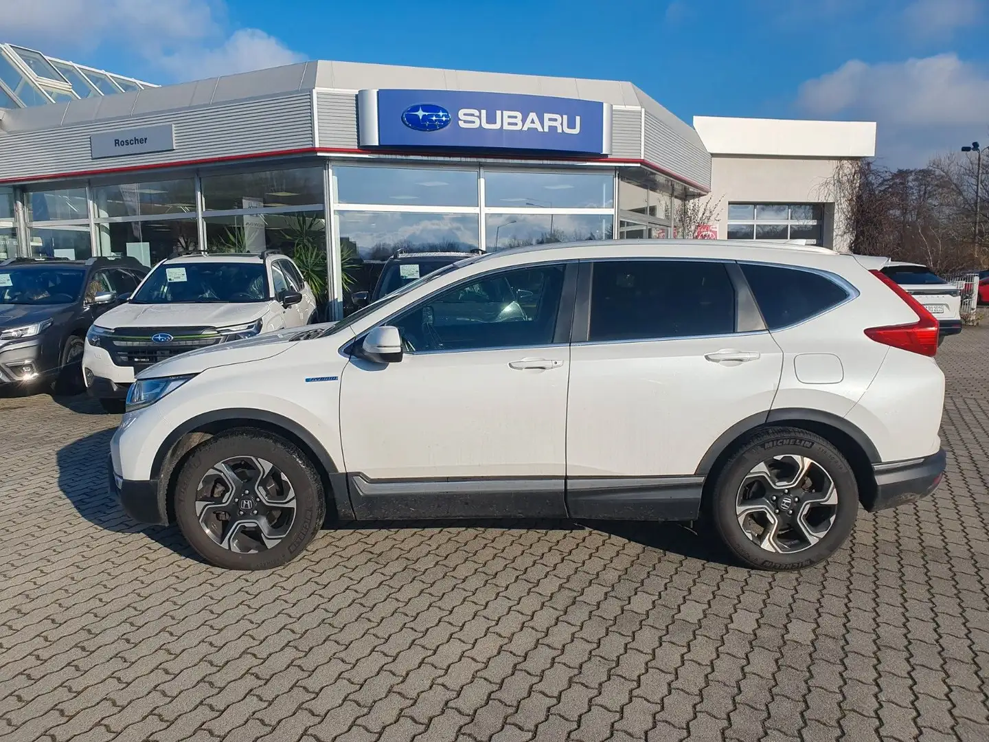 Honda CR-V 2.0 i-MMD HYBRID 4WD Executive Blanc - 1