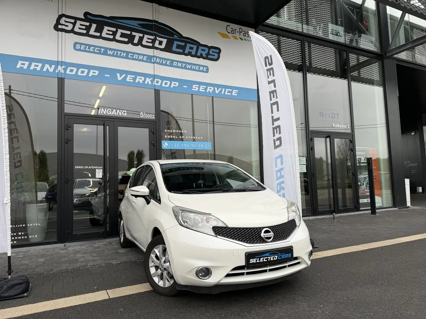 Nissan Note benzine White Edition Gekeurd VVK Weiß - 1