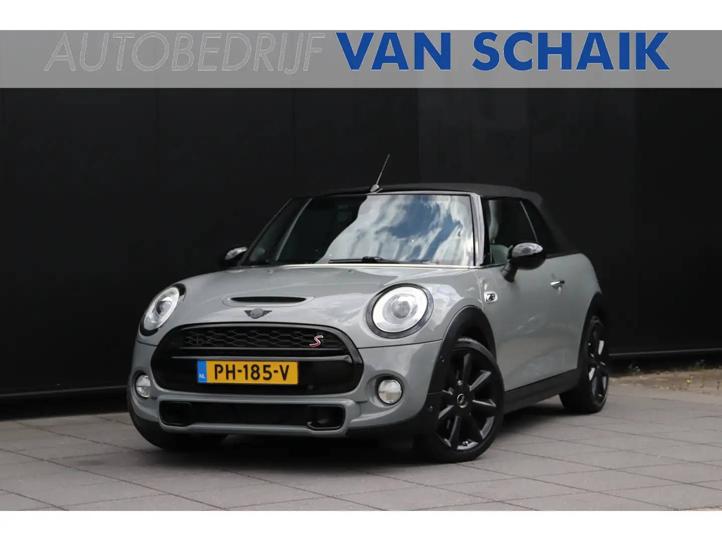 MINI Cooper S Cabrio Mini 2.0 Chili Serious Business 192 PK | LEDER | S Grijs - 1