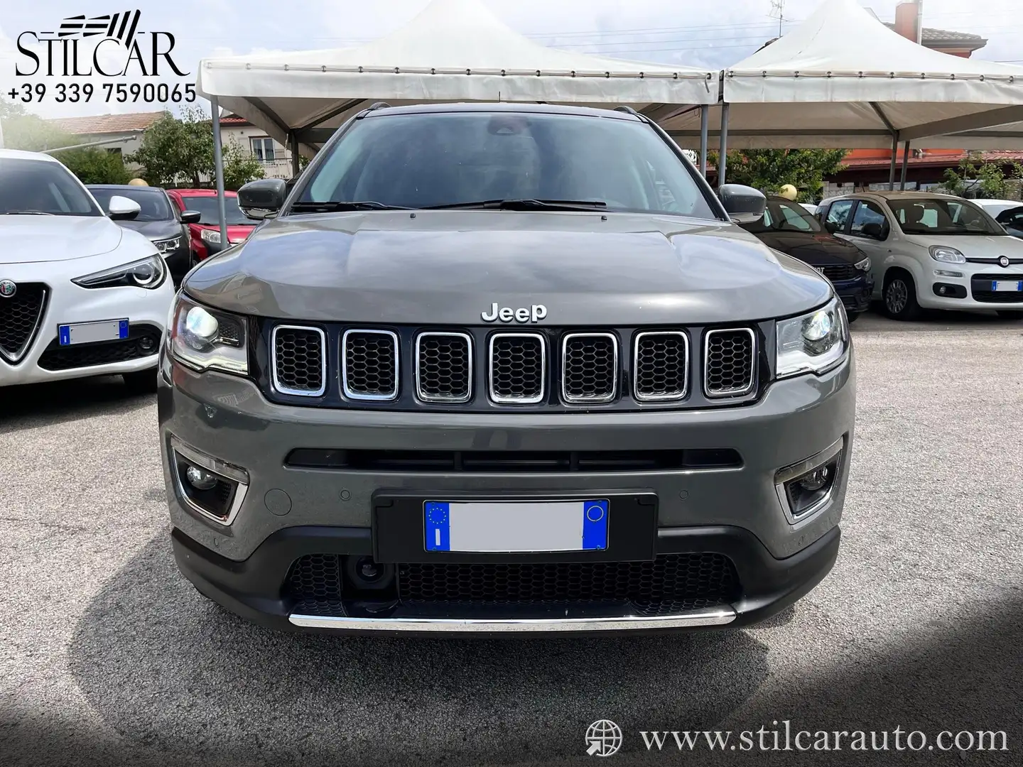 Jeep Compass 1.3 Turbo T4 PHEV Limited 4xe 190CV AT6 Hybrid Grigio - 2
