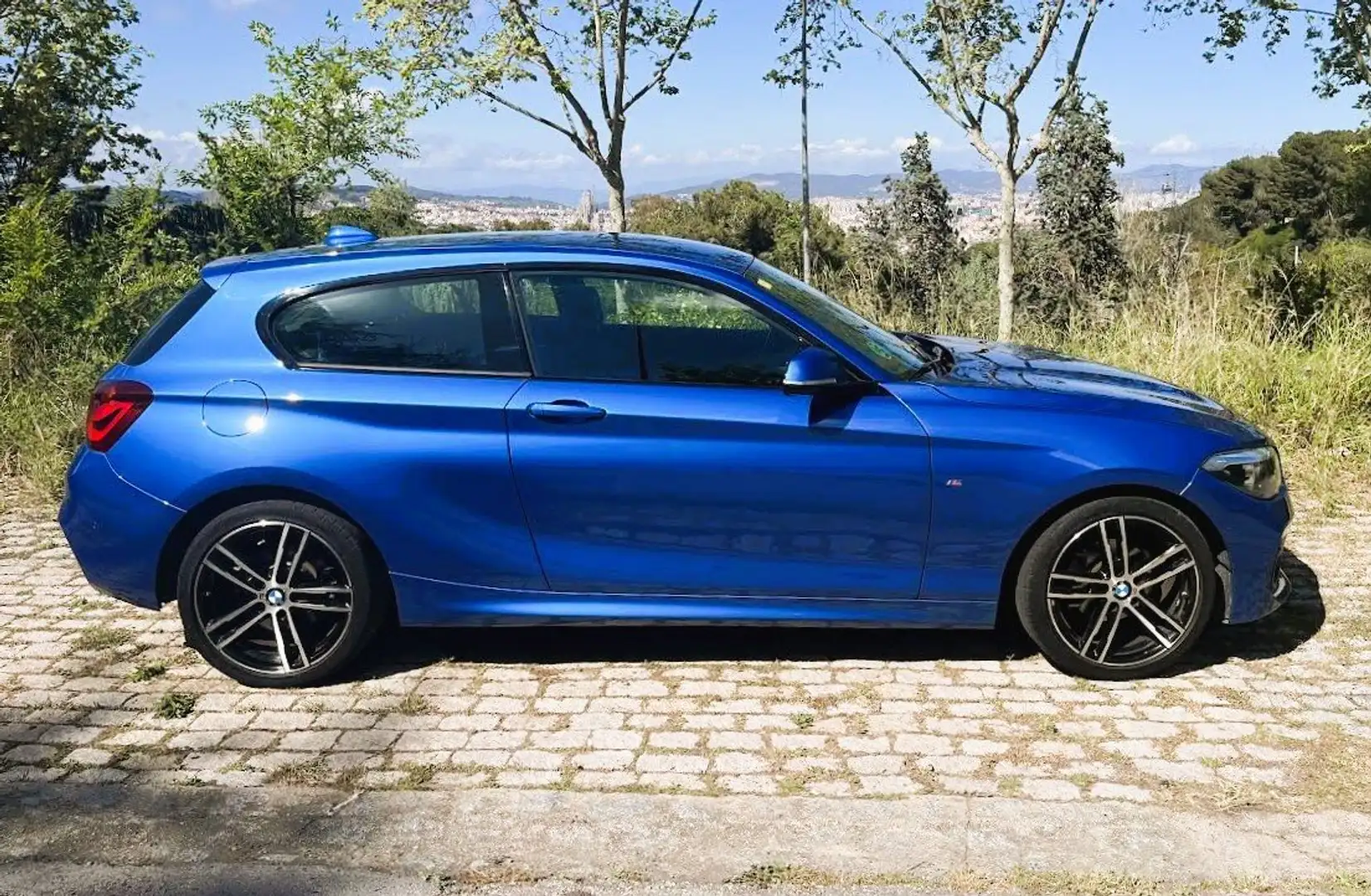 BMW 118 BMW 118i M Sport Shadow Azul - 2