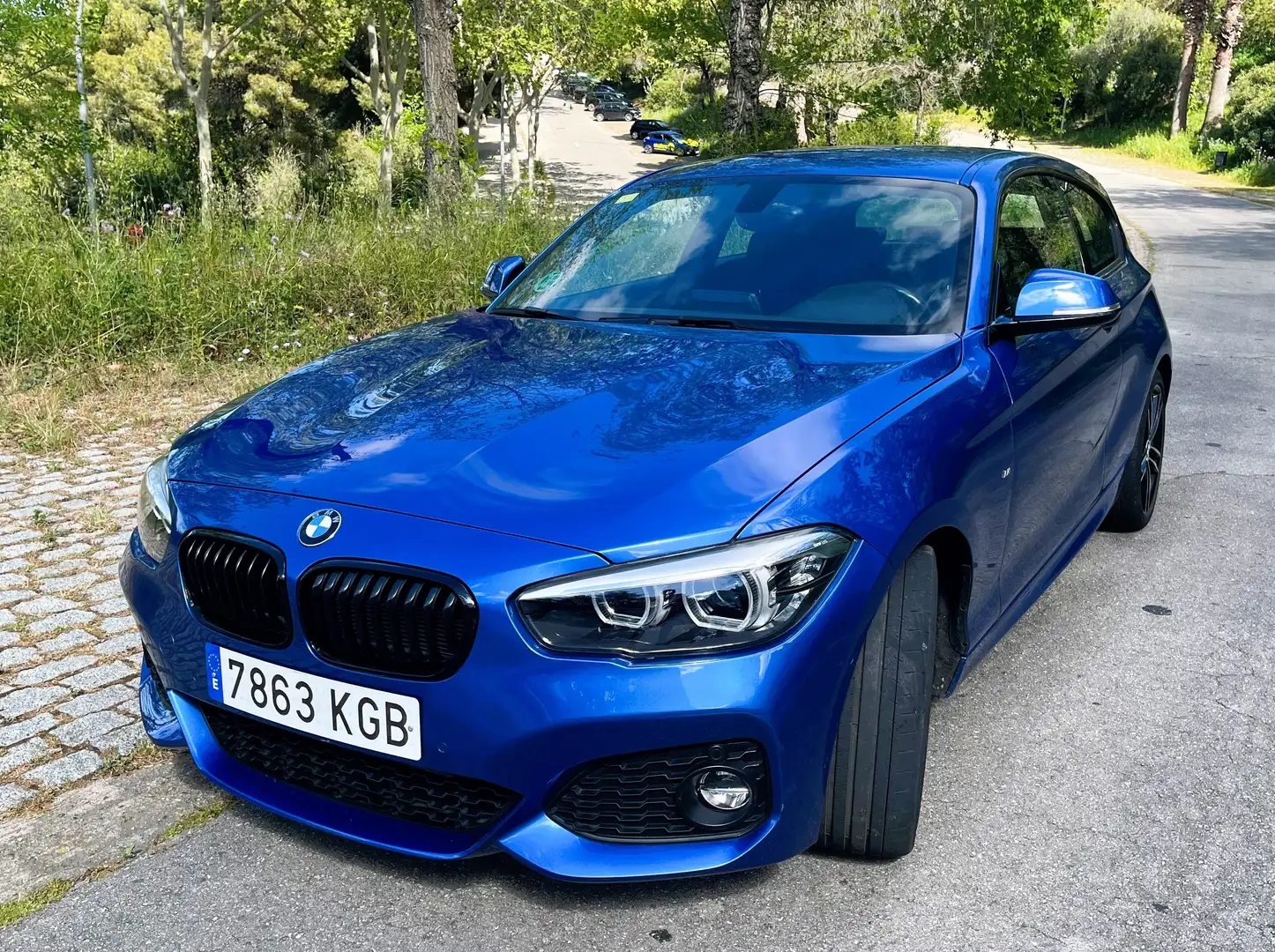 BMW 118 BMW 118i M Sport Shadow Azul - 1