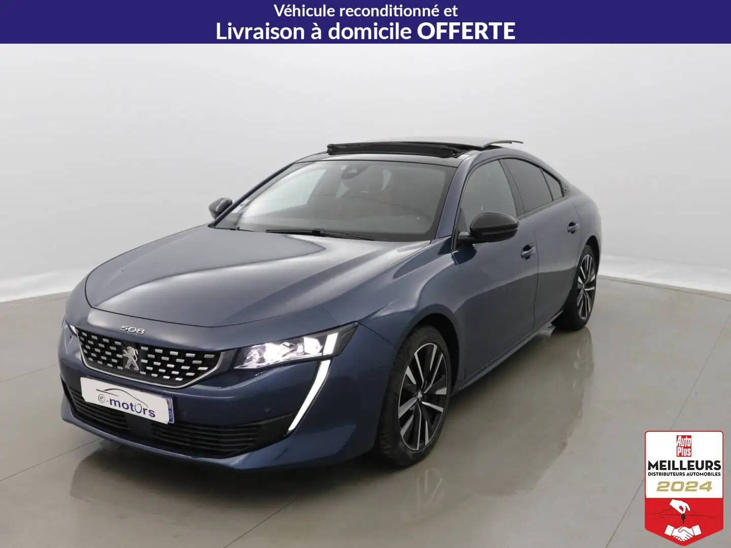 Peugeot 508 PureTech 225 EAT8 GT +Cuir +Toit White - 1