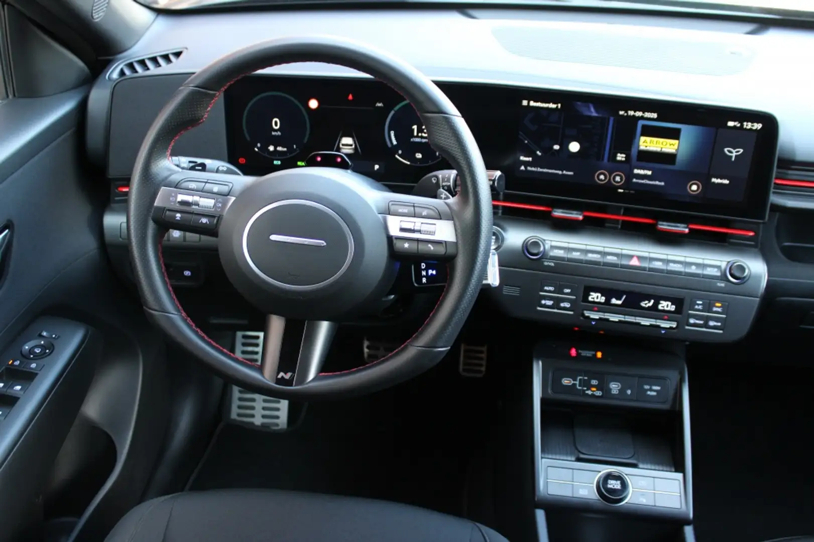 Hyundai KONA 1.6 GDI HEV N Line Ed. | Parkeercamera | Keyless e Noir - 2