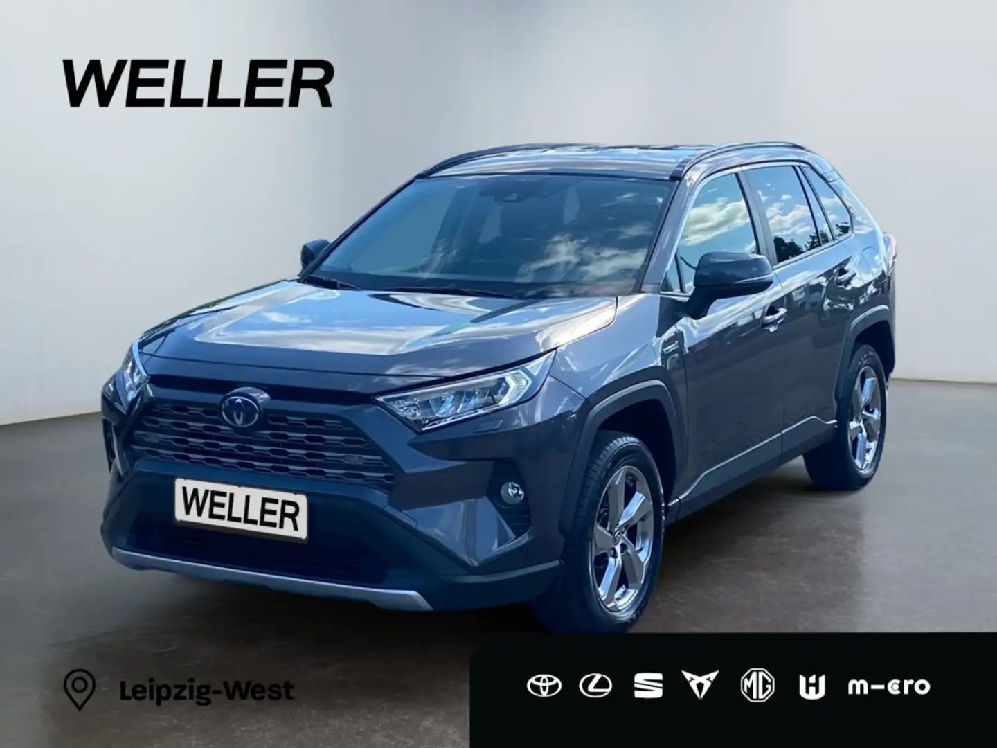 Toyota RAV 4 2.5 4x2 Hybrid Team D *LED*ACC*CAM*el Heck* Grau - 1