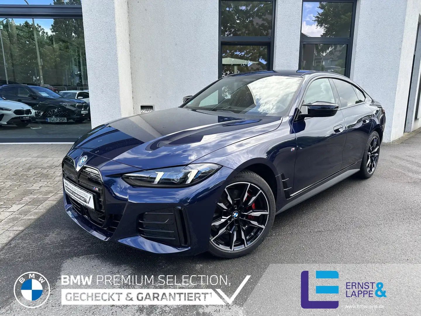BMW i4 M50 xDrive GC || M Sport Pro AHK el.Sitze Azul - 1