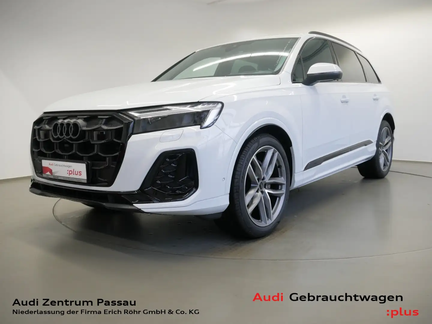 Audi Q7 45 TDI quattro S line MATRIX AHK HEAD-UP Weiß - 1