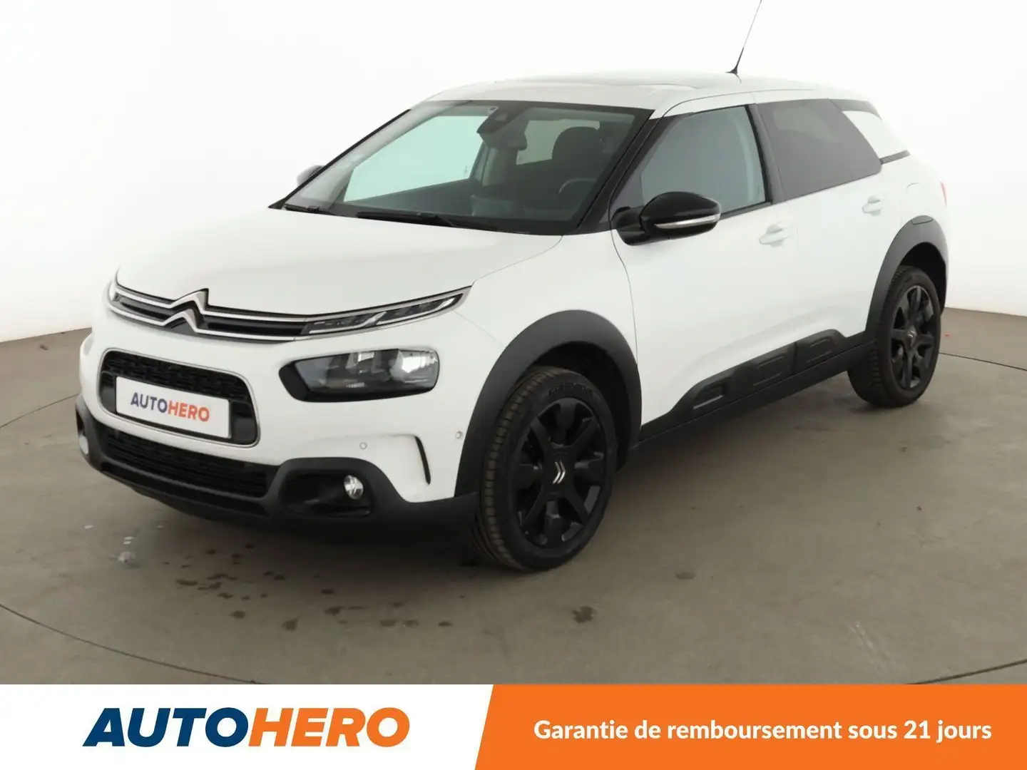 Citroen C4 Cactus 1.6 Blue-HDi Shine Blanc - 1