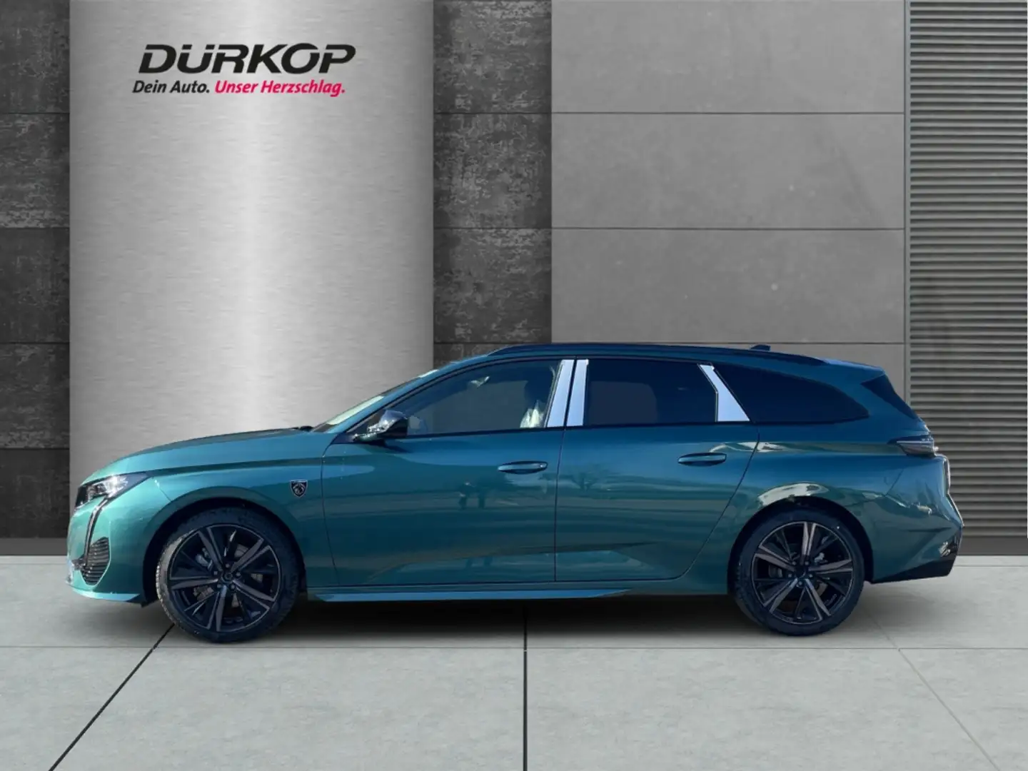 Peugeot 308 SW Hybrid GT 1.2 Navi El. Heckklappe Totwinkelassi Blauw - 2