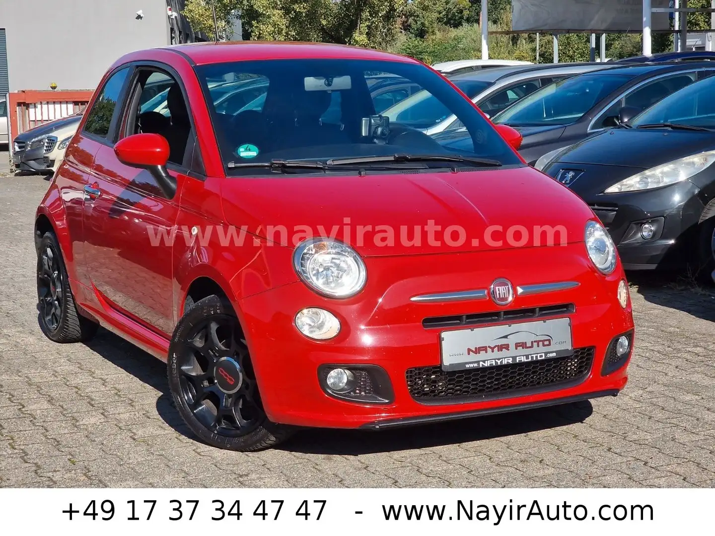 Fiat 500 S Sport|Navi|Leder|Sitzhezng|Parksensor|Euo6 Rot - 1