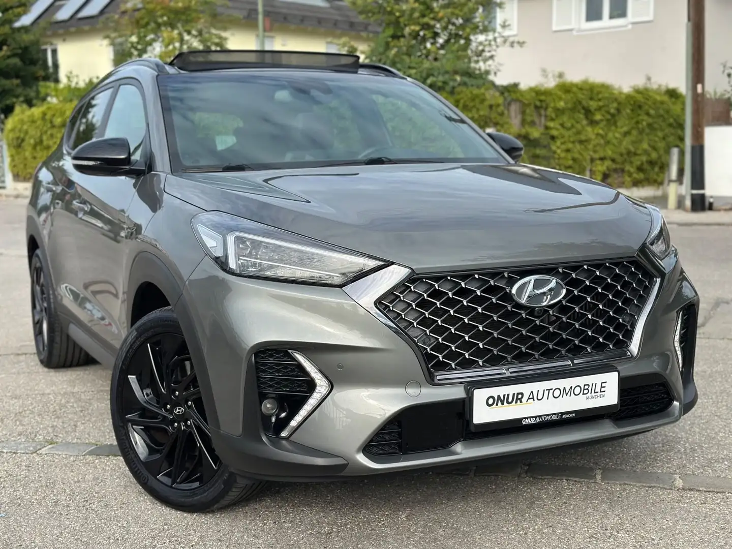 Hyundai TUCSON N Line 4WD DCT Navi Pano T-Leder 360° LED Grau - 1