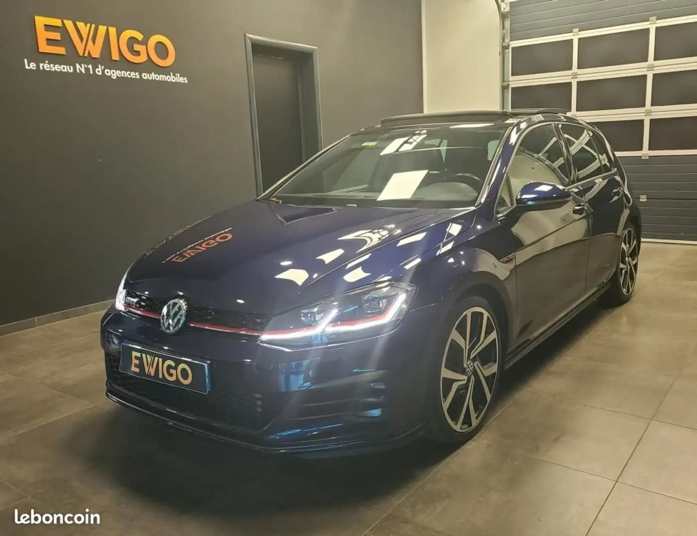 Volkswagen Golf VII 2.0 TSI 230ch BlueMotion Technology GTI Blauw - 1