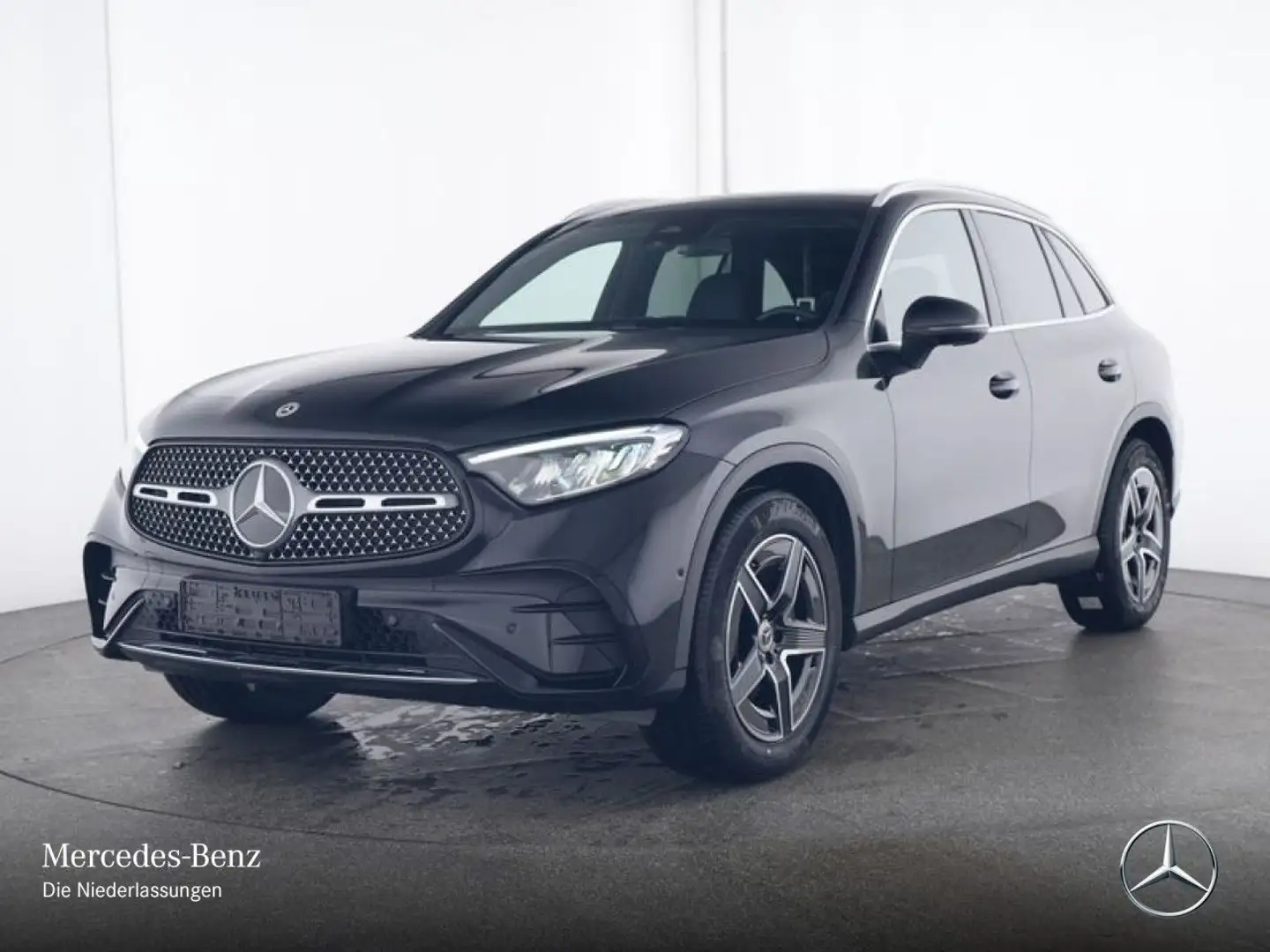 Mercedes-Benz GLC 200 4M AMG+PANO+AHK+LED+KAMERA+TOTW+KEYLESS+9G Schwarz - 2