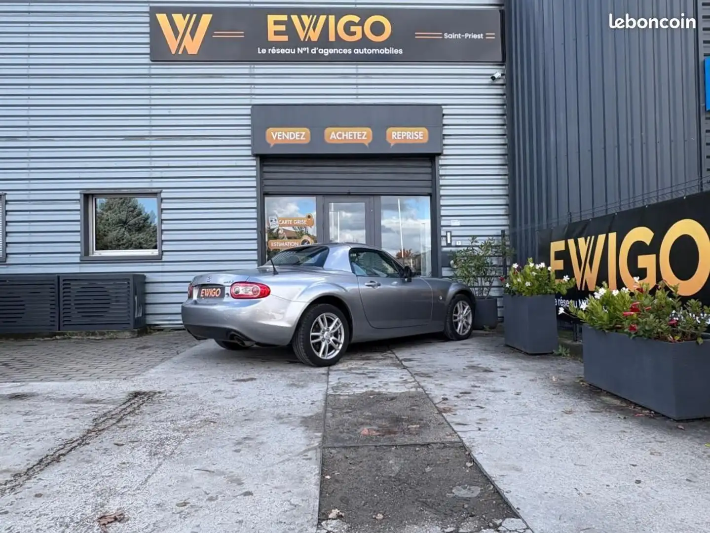 Mazda MX-5 ROADSTER 1.8 MZR 125ch ELEGANCE Sièges Chauffants Gris - 2