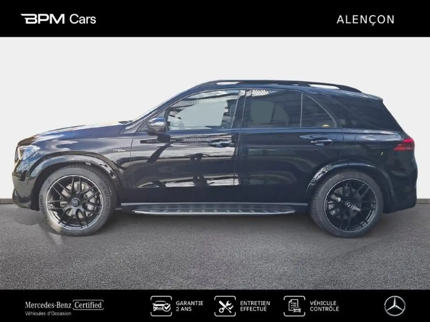 Mercedes-Benz GLE 53 AMG 53e AMG 449ch+170ch Hybride 4Matic+ 9G-Speedshift TCT Zwart - 2