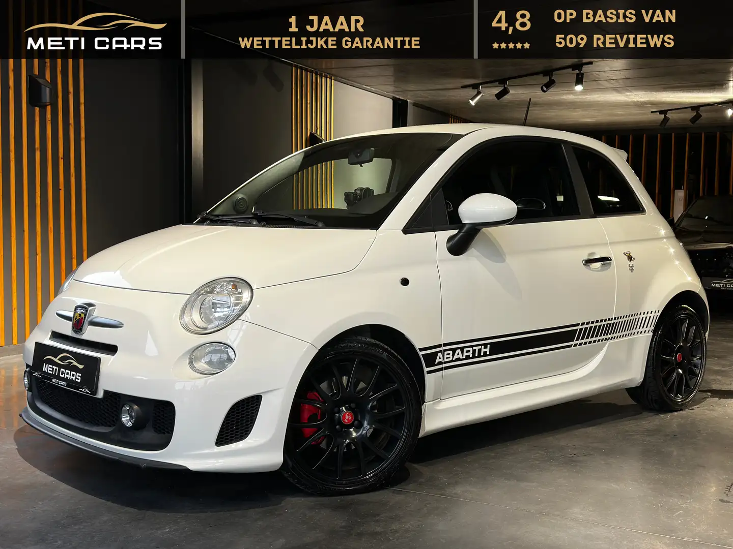 Abarth 595 Competizione 1.4 T-Jet | Sensor achter | Navi | 140 PK | ... Blanco - 1