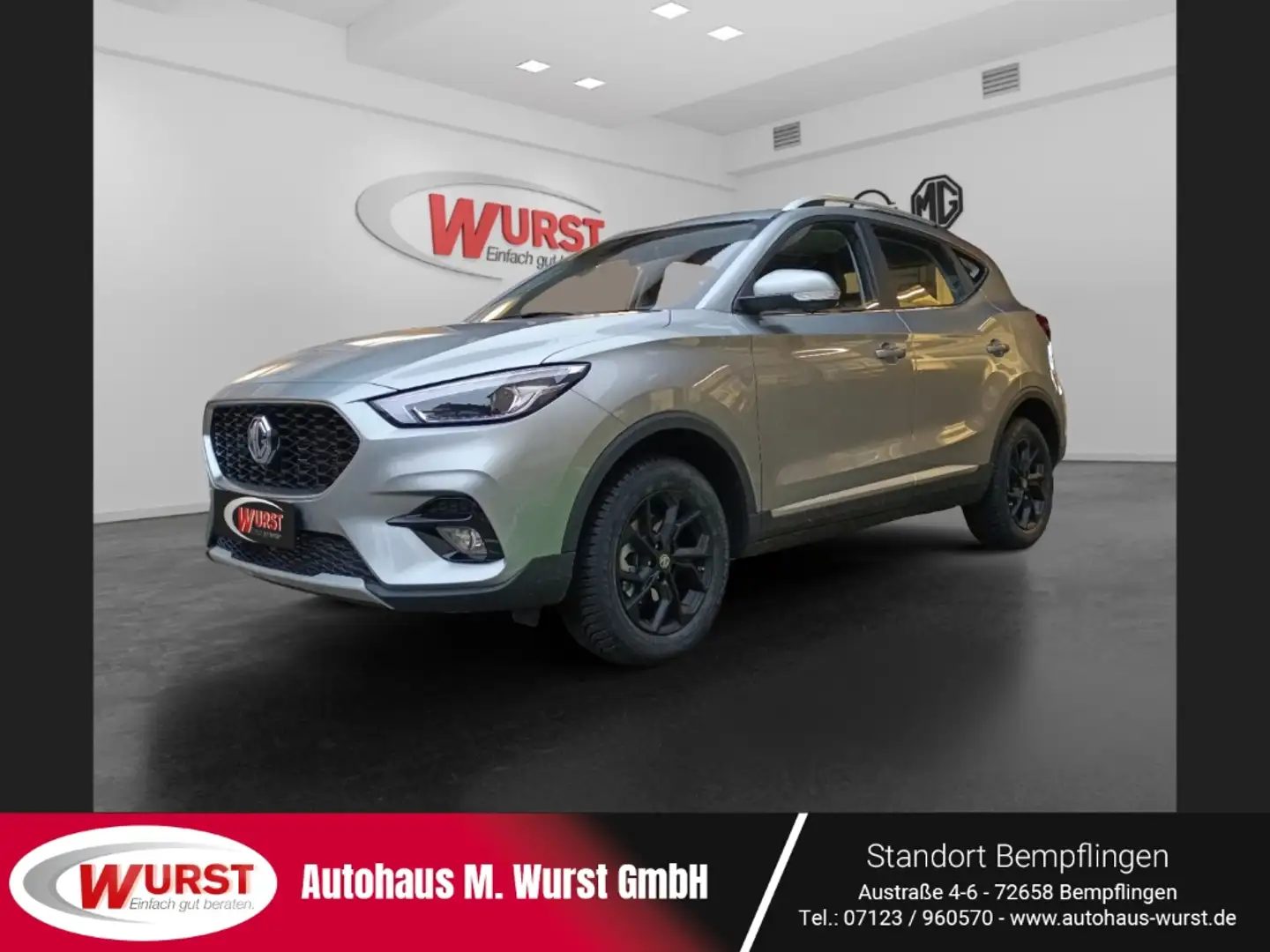 MG ZS 1.0VTI-Tech Luxury 7-Jahre-Garantie Rundumkameras Argento - 1