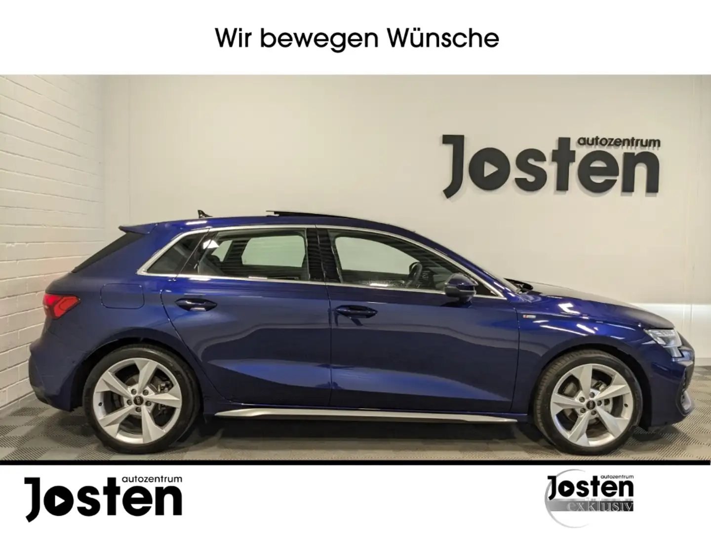 Audi A3 Sportback 35 TDI S line PANO SONOS Matrix CarPlay Blau - 2