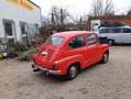 Oldtimer Fiat 600 D Rood - thumbnail 2