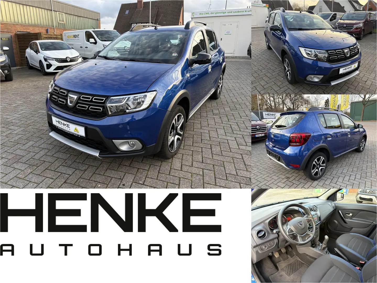 Dacia Sandero Sandero II 1.0 TCe 100 Stepway Celebration (EURO 6 Blau - 1