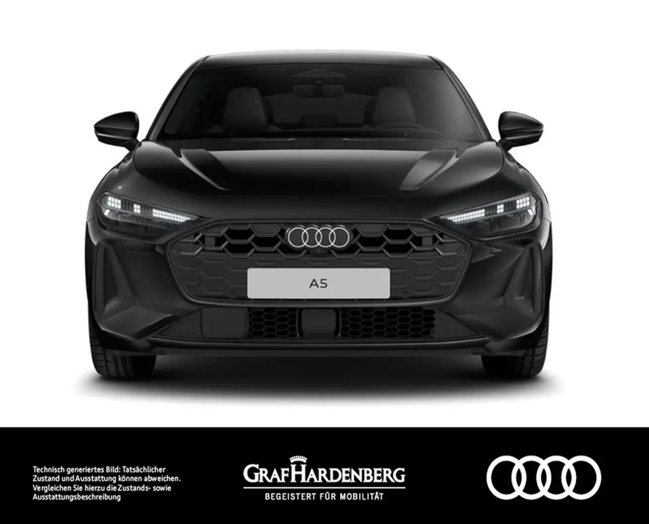 Audi A5 Lim TDI quattro S line Matrix Navi ACC Pano Schwarz - 2