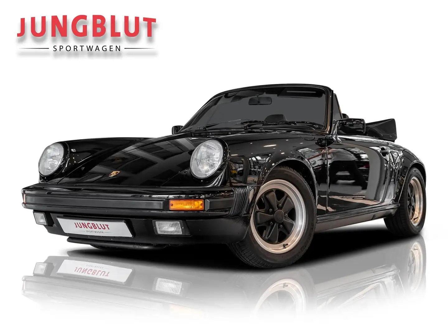 Porsche 911 Carrera 3.2 Cabriolet mit G50 Getriebe+Matching Nu Negru - 1