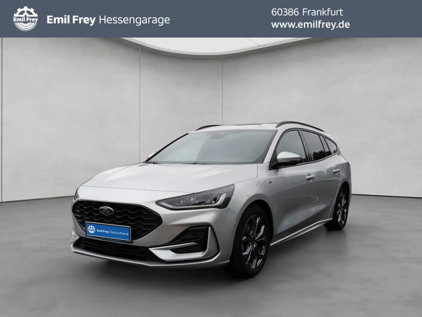 Ford Focus Turnier 1.0 EcoBoost Hybrid ST-LINE X Silber - 1