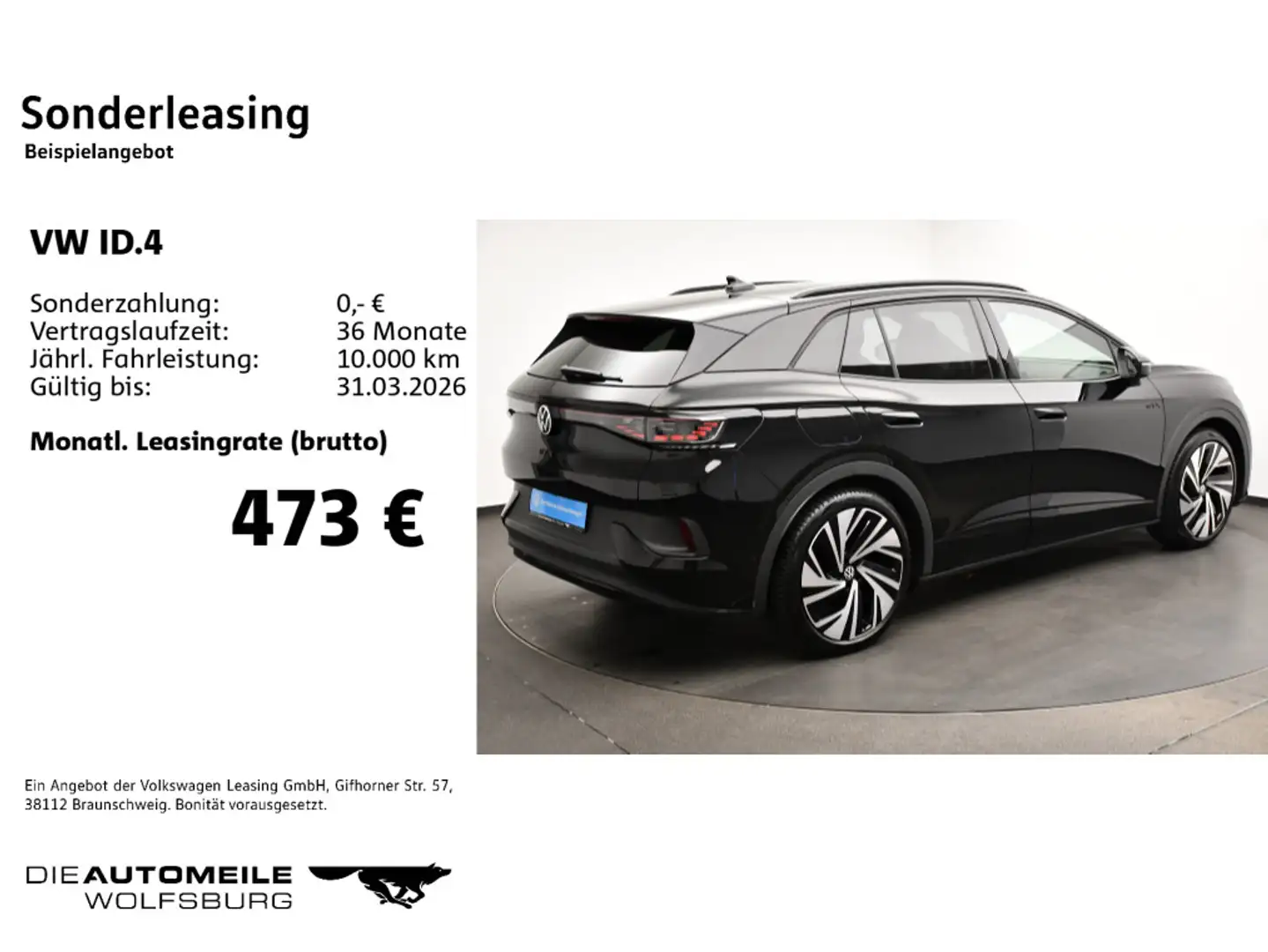 Volkswagen ID.4 4Motion GTX HeadUp/Matrix/H+K/Pano/AHK Schwarz - 2