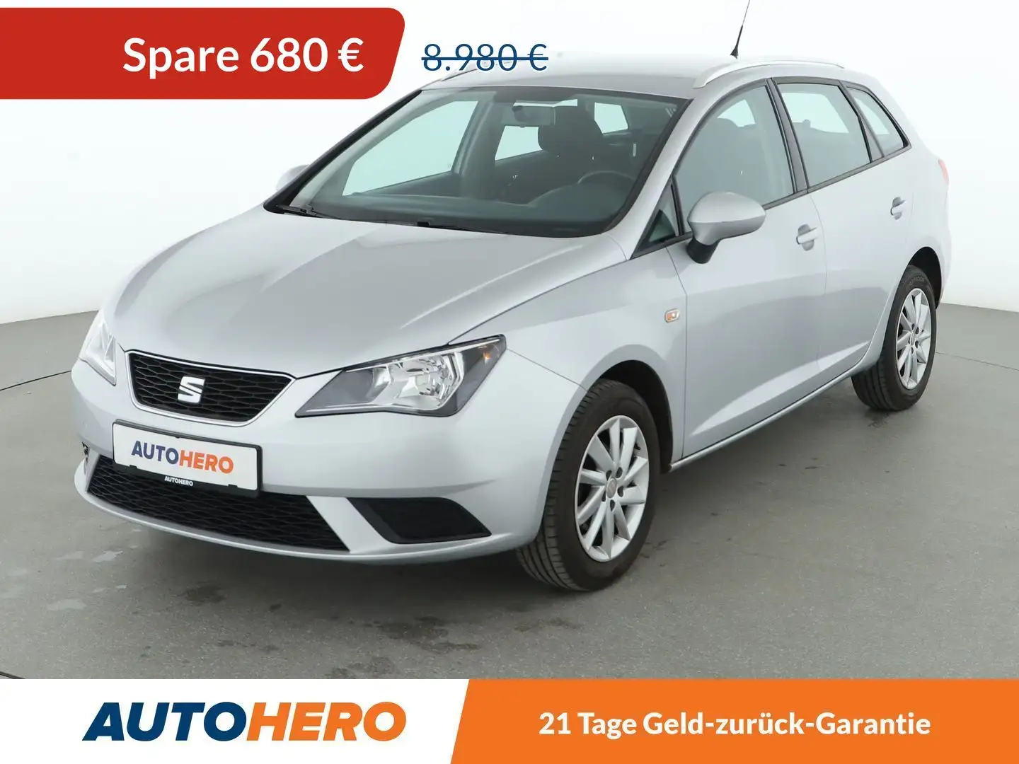 SEAT Ibiza 1.4 Style*ALU*KLIMA*CD* Silber - 1