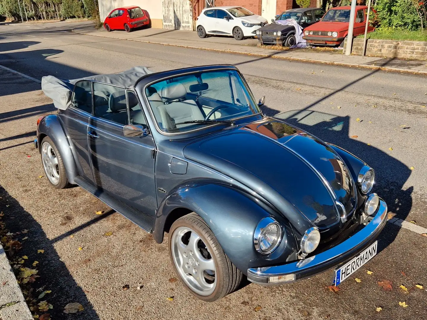 Volkswagen Käfer Cabrio 1303LS Porschefelgen H-Zulassung siva - 2