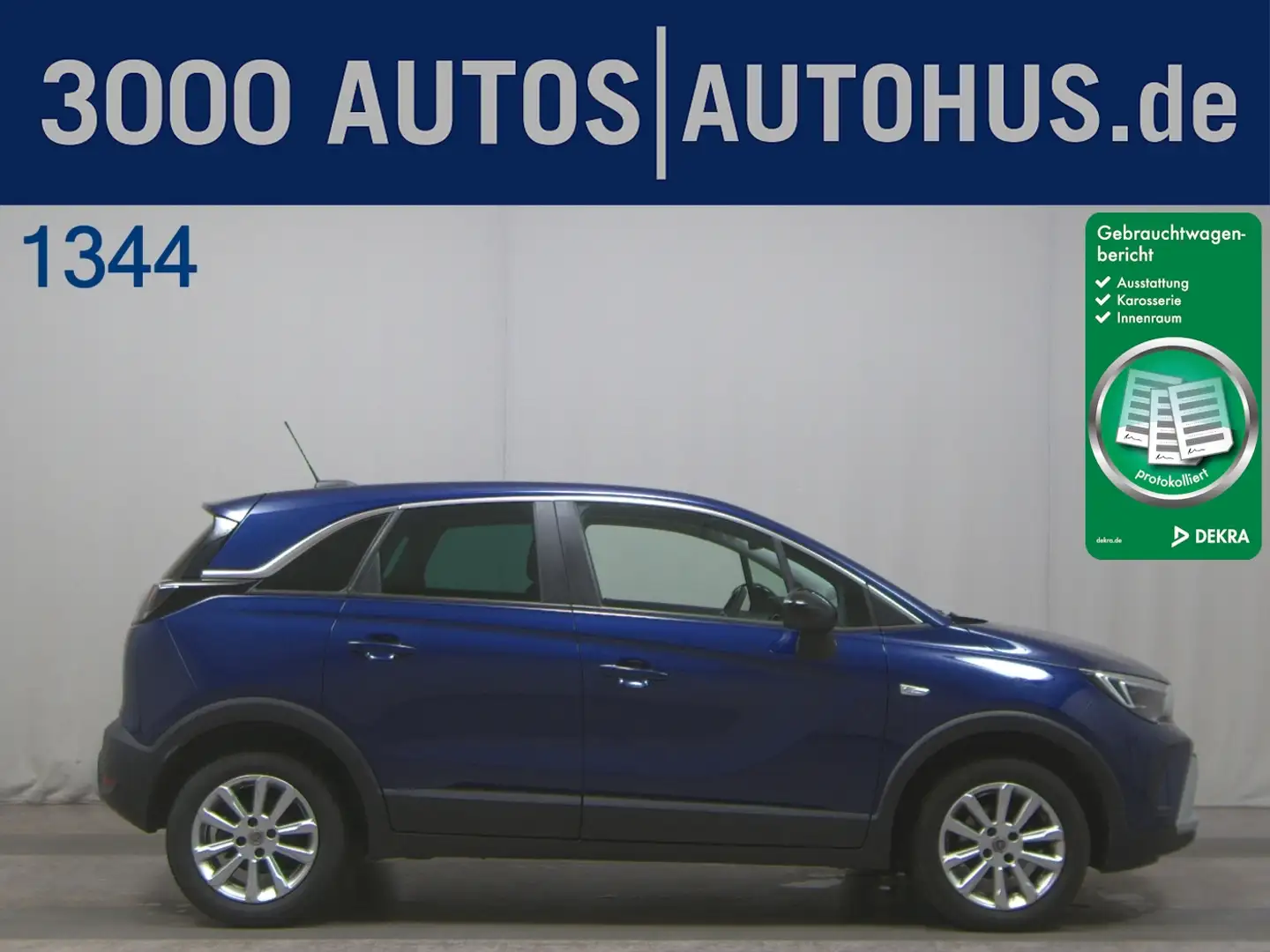 Opel Crossland 1.5 D Elegance Navi LED RFK DAB Blau - 1