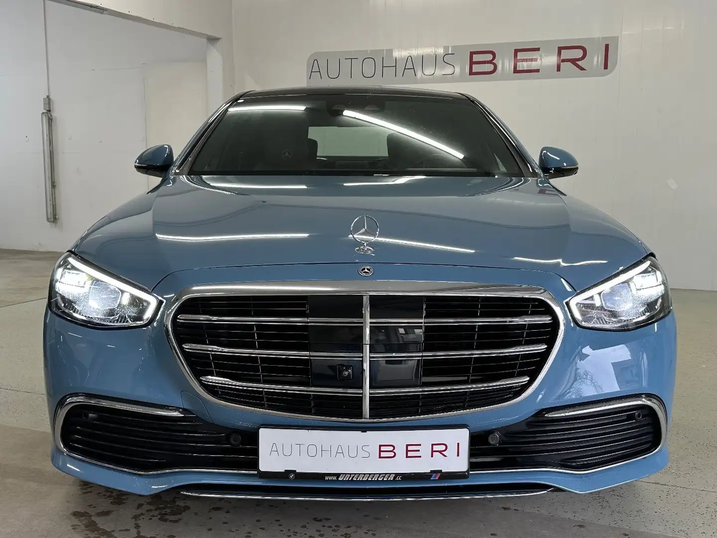 Mercedes-Benz S 450 Lang Exklusive-Paket*Multibeam*Airmatic Blau - 2